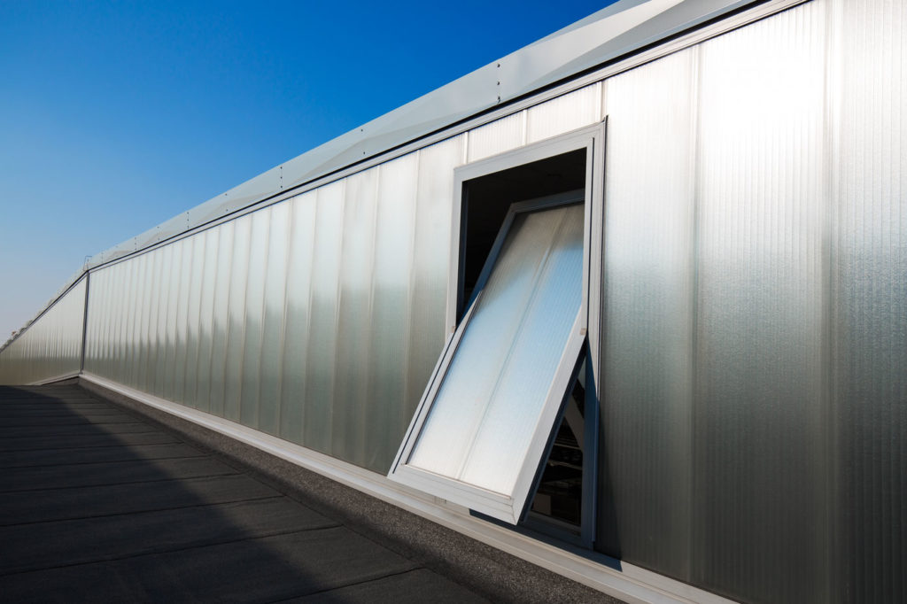 polycarbonate sheet facade