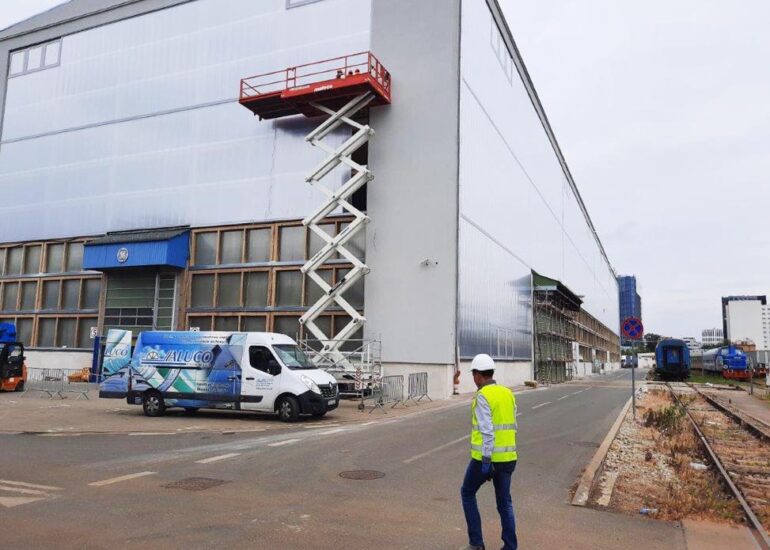 wymiana fasady poliwęglanowe Wrocław