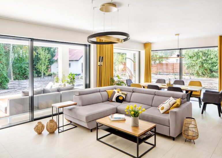 okna i drzwi aluminiowe do domu jednorodzinnego kielce