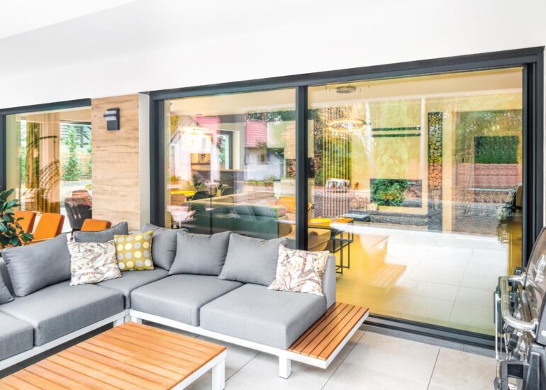 okna i drzwi aluminiowe do domu jednorodzinnego kielce