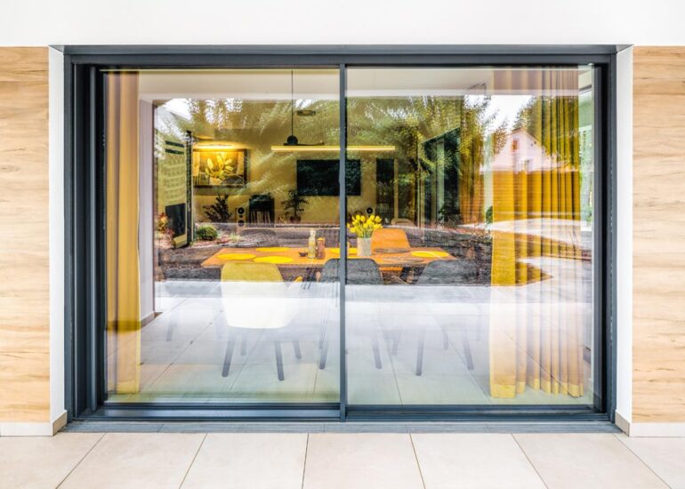 okna i drzwi aluminiowe do domu jednorodzinnego kielce