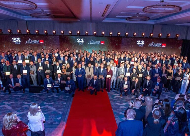 Relacja z gali Gazele Biznesu 2024