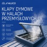 Klapy dymowe w halach przemysłowych