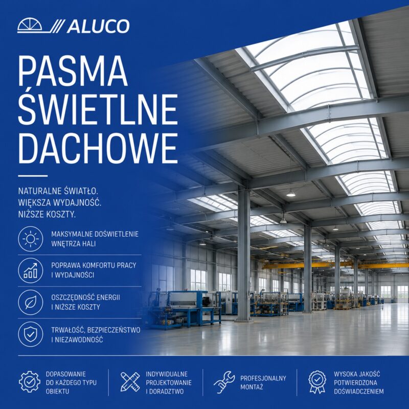 Pasma świetlne dachowe