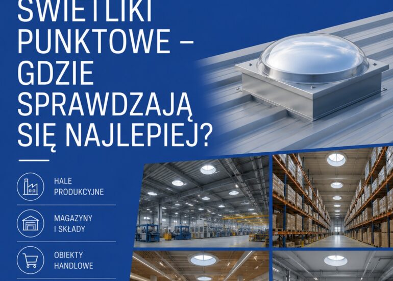 Świetliki punktowe gdzie sprawdzają się najlepiej
