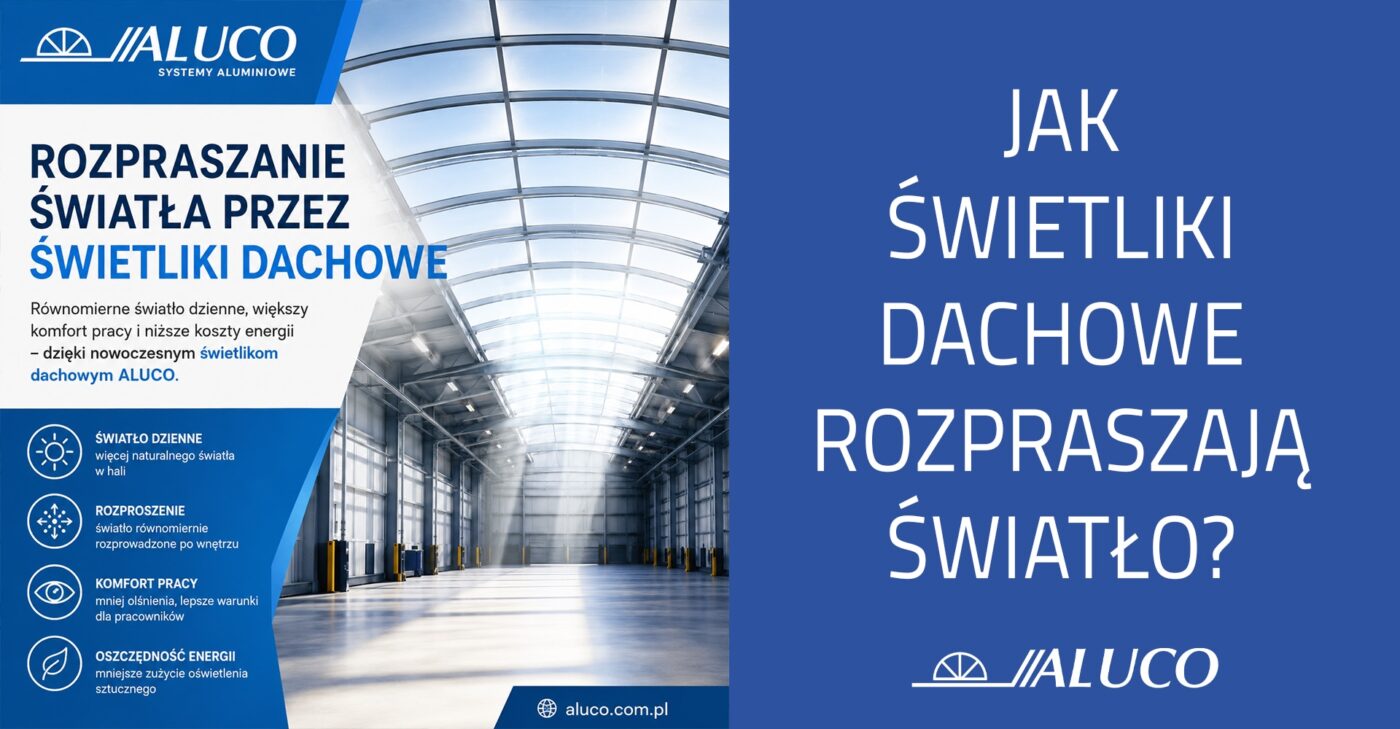 Jak świetliki dachowe rozpraszają światło