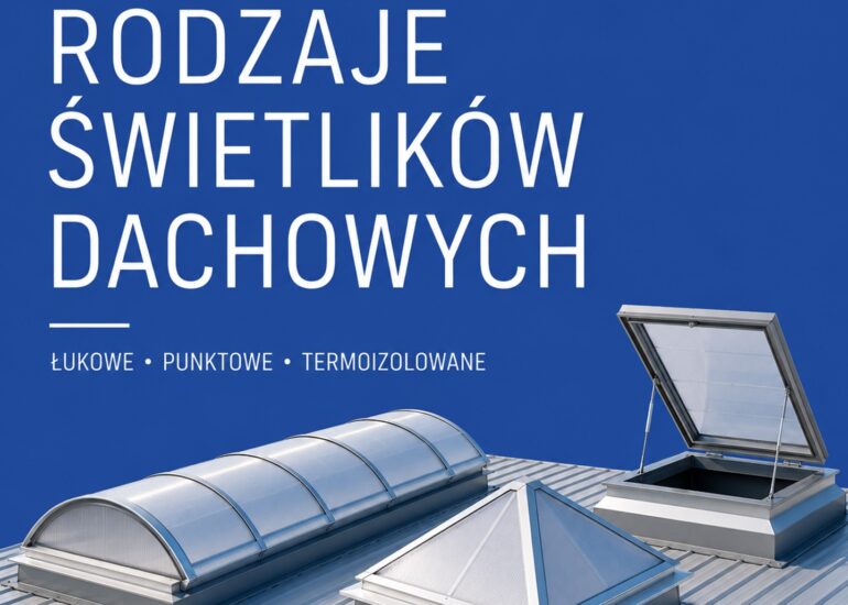 Rodzaje świetlików dachowych