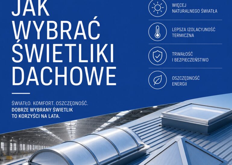 jak wybrać świetliki dachowe