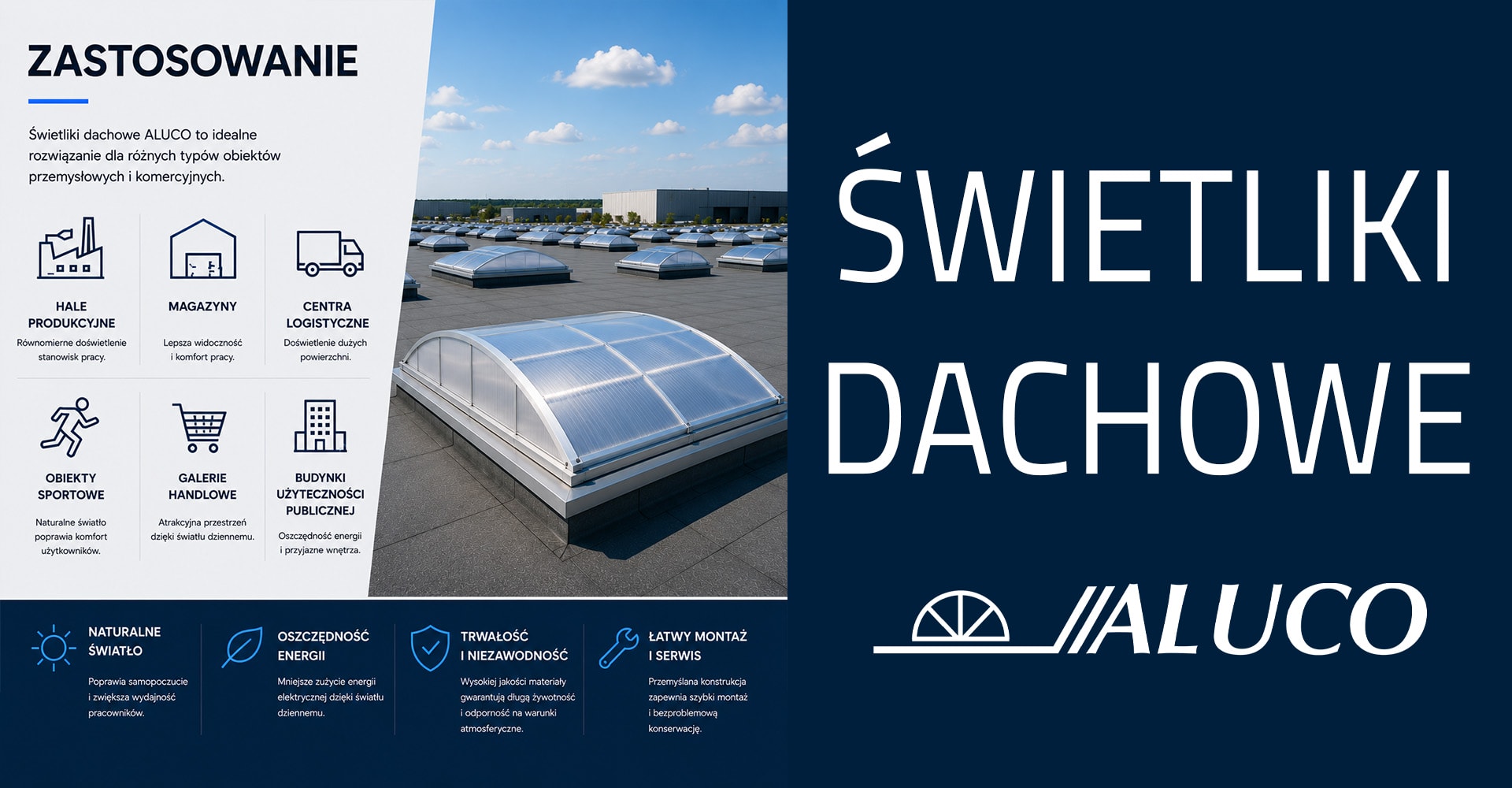 świetliki dachowe zastosowanie